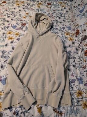 Men's Classic Pullover Hoodie - Cream